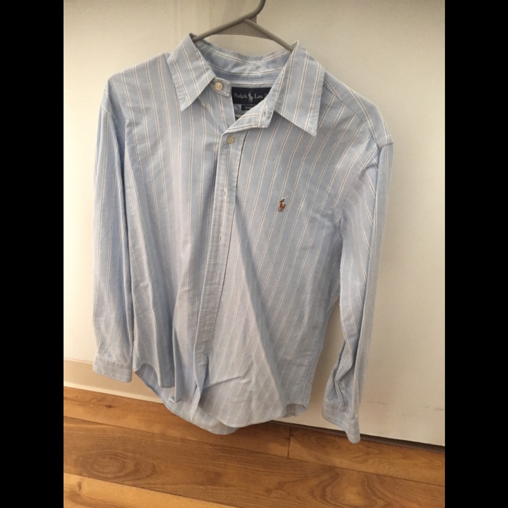 Mens polo Ralph Lauren classic fit button up shirt